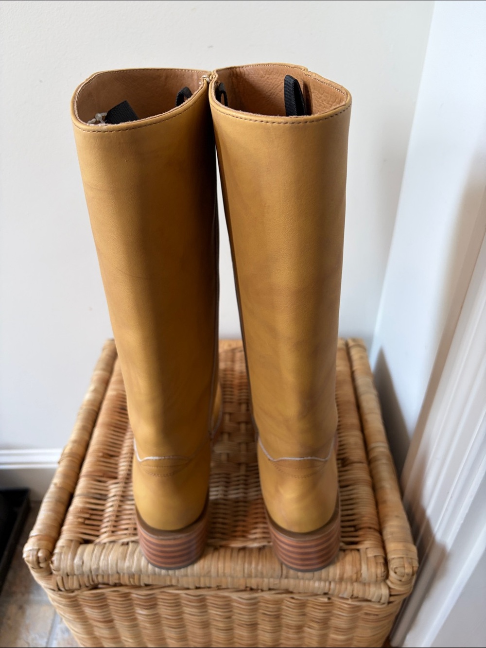 Free People x Frye Campus 14L Boots Size 8 Wide Calf NIB - Picture 10 of 16